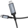 Перехідник Hoco UA43 Type-C to HDTV HD (1.8m) Metal gray