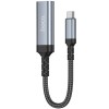 Перехідник Hoco UA43A Type-C to HDTV (0.2m) Metal gray