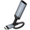 Перехідник Hoco UA43A Type-C to HDTV (0.2m) Metal gray