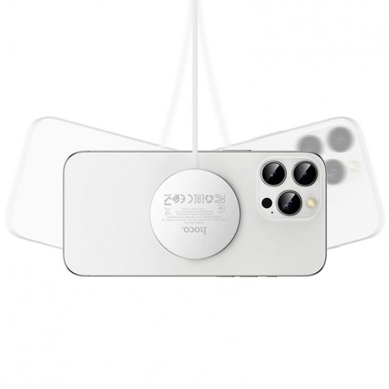 БЗП Hoco CW63 Pro Fast Qi2 magnetic 25W White