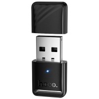 Bluetooth-адаптер Hoco UA42, USB-A, Bluetooth 5.4, чорний