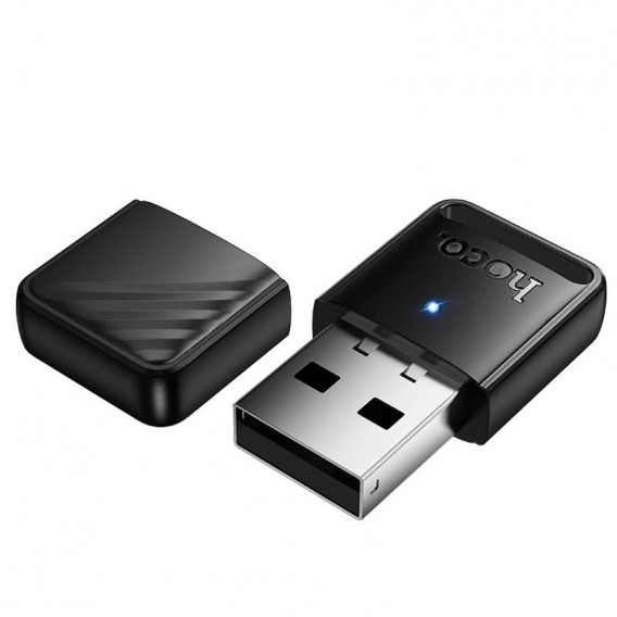 Bluetooth адаптер Hoco UA42 BT5.4 Black Bluetooth адаптер Hoco UA42 BT5.4 Black