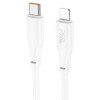 Кабель Hoco X93 Force USB-C – Lightning, 2 m, PD 20 W, білий