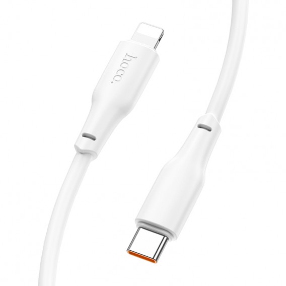 Кабель Hoco X93 Force USB-C – Lightning, 2 m, PD 20 W, білий Кабель Hoco X93 Force USB-C – Lightning, 2 m, PD 20 W, білий