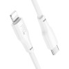 Кабель Hoco X93 Force USB-C – Lightning, 2 m, PD 20 W, білий