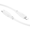 Кабель Hoco X93 Force USB-C – Lightning, 2 m, PD 20 W, білий