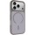 Чохол-накладка для iPhone 17 Pro Max Epik Metal Buttons з MagSafe, TPU + полікарбонат, сірий