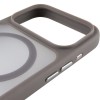 TPU+PC чохол Metal Buttons with Magnetic Fit для Apple iPhone 17 Pro Max (6.9") Сірий / Grey