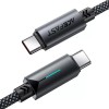 Дата кабель Acefast C19-03 Type-C to Type-C 60W (1.2m) Black
