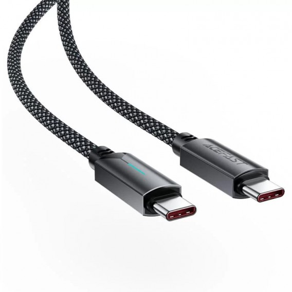 Дата кабель Acefast C19-03 Type-C to Type-C 60W (1.2m) Black - зображення 3 Дата кабель Acefast C19-03 Type-C to Type-C 60W (1.2m) Black - зображення 3