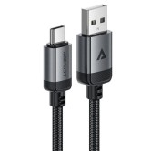Кабель Acefast C20-04 USB Type-C - USB 3 А, 1,2 м, чорний