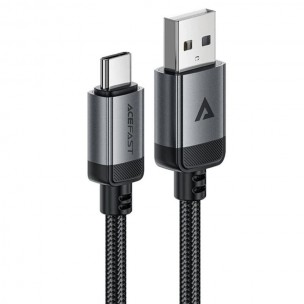 Кабель Acefast C20-04 USB Type-C - USB 3 А, 1,2 м, чорний Кабель Acefast C20-04 USB Type-C - USB 3 А, 1,2 м, чорний