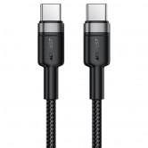 Дата кабель Acefast C22-03 Type-C to Type-C 60W (1.2m) Black Дата кабель Acefast C22-03 Type-C to Type-C 60W (1.2m) Black