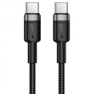 Дата кабель Acefast C22-03 Type-C to Type-C 60W (1.2m) Black Дата кабель Acefast C22-03 Type-C to Type-C 60W (1.2m) Black