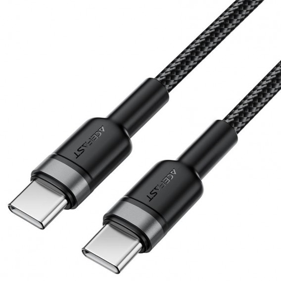 Дата кабель Acefast C22-03 Type-C to Type-C 60W (1.2m) Black - зображення 2 