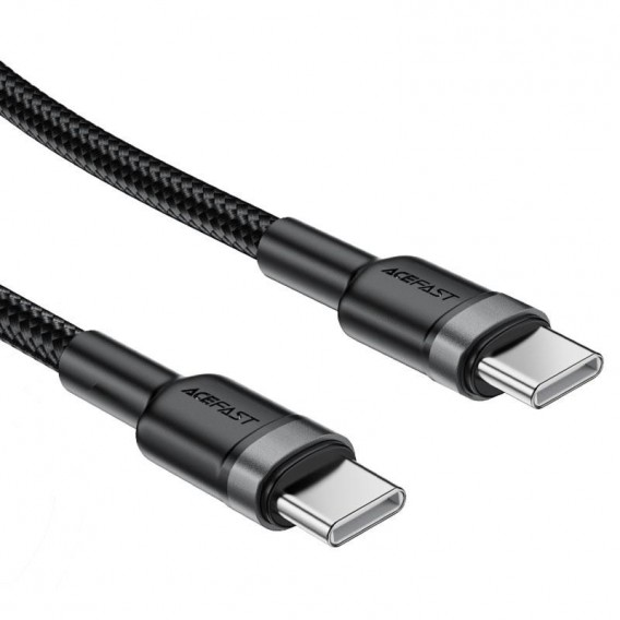 Дата кабель Acefast C22-03 Type-C to Type-C 60W (1.2m) Black - зображення 4 