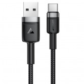 Дата кабель Acefast C22-04 USB to Type-C 60W (1.2m) Black