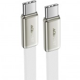 Дата кабель Acefast C24-03 Type-C to Type-C 60W (1.2m) White Дата кабель Acefast C24-03 Type-C to Type-C 60W (1.2m) White