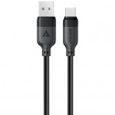 Дата кабель Acefast C16-04 USB to Type-C 3A (1.2m) Black Дата кабель Acefast C16-04 USB to Type-C 3A (1.2m) Black