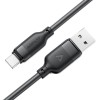 Дата кабель Acefast C16-04 USB to Type-C 3A (1.2m) Black