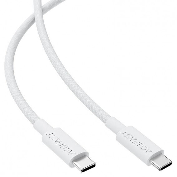 Дата кабель Acefast C18-03 Type-C to Type-C 60W (1.2m) White - зображення 3 
