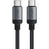 Дата кабель Acefast C20-03 Type-C to Type-C 60W (1.2m) Black