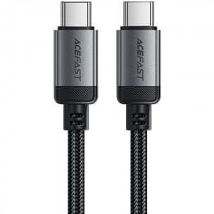 Дата кабель Acefast C20-03 Type-C to Type-C 60W (1.2m) Black