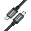 Дата кабель Acefast C20-03 Type-C to Type-C 60W (1.2m) Black