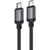 Дата кабель Acefast C20-03 Type-C to Type-C 60W (1.2m) Black