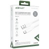 Дата кабель Acefast C18-04 USB to Type-C 3A (1.2m) White