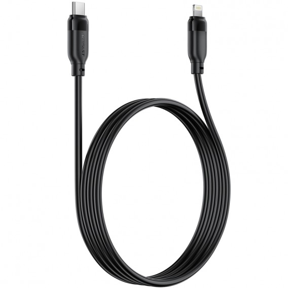 Дата кабель Acefast C16-05 Type-C to Lightning 30W (2m) Black - зображення 2 Дата кабель Acefast C16-05 Type-C to Lightning 30W (2m) Black - зображення 2