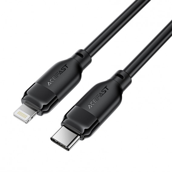 Дата кабель Acefast C16-05 Type-C to Lightning 30W (2m) Black - зображення 4 Дата кабель Acefast C16-05 Type-C to Lightning 30W (2m) Black - зображення 4