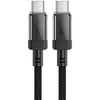 Дата кабель Acefast C12-03 Type-C to Type-C 60W (1.2m) Black Дата кабель Acefast C12-03 Type-C to Type-C 60W (1.2m) Black