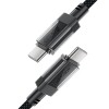 Дата кабель Acefast C12-03 Type-C to Type-C 60W (1.2m) Black