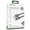 Дата кабель Acefast C12-04 USB to Type-C 3A (1.2m) Black