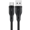 Дата кабель Acefast C8-04 USB to Type-C 3A (1.2m) Black