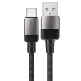 Дата кабель Acefast C9-04 USB to Type-C 3A (1.2m) Black Дата кабель Acefast C9-04 USB to Type-C 3A (1.2m) Black