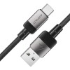 Дата кабель Acefast C9-04 USB to Type-C 3A (1.2m) Black