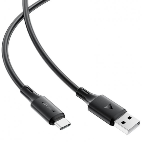 Дата кабель Acefast C17-04 USB to Type-C 3A (1.2m) Black - зображення 2 