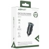 АЗП Acefast B15 PD20W+QC3.0 total 65W (1USB-A/1C) Gray