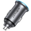 АЗП Acefast B15 PD20W+QC3.0 total 65W (1USB-A/1C) Gray
