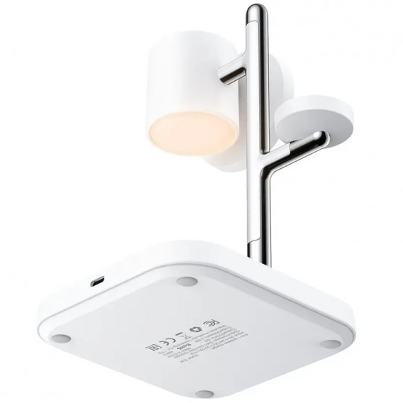 БЗП Acefast E39 desktop 4in1 Qi2 32.5W White - зображення 3 БЗП Acefast E39 desktop 4in1 Qi2 32.5W White - зображення 3
