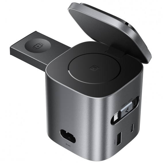 БЗП Acefast Z9 6in1 35W GaN + МЗП 45W Metal grey