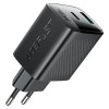 МЗП Acefast A106 GaN PD45W (1USB-A/1C) Black