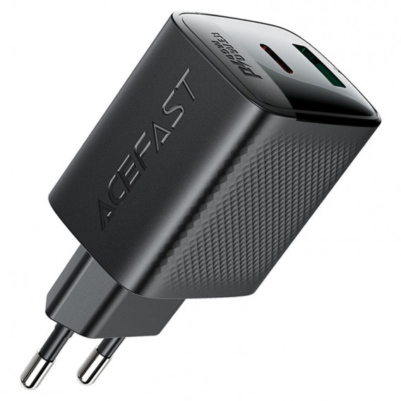 МЗП Acefast A106 GaN PD45W (1USB-A/1C) Black - зображення 4 МЗП Acefast A106 GaN PD45W (1USB-A/1C) Black - зображення 4