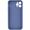 Силіконовий чохол Candy Full Camera для Apple iPhone 12 Pro Max (6.7") Блакитний / Mist blue