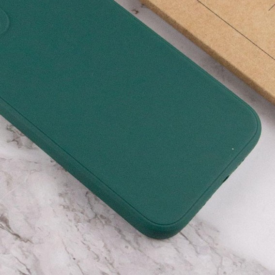 Силіконовий чохол Candy Full Camera для Apple iPhone 12 Pro Max (6.7") Зелений / Dark green Силіконовий чохол Candy Full Camera для Apple iPhone 12 Pro Max (6.7") Зелений / Dark green