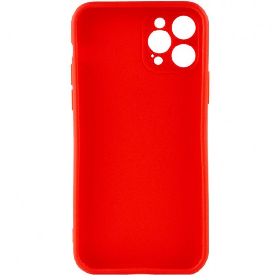 Силіконовий чохол Candy Full Camera для Apple iPhone 12 Pro Max (6.7") Червоний / Red Силіконовий чохол Candy Full Camera для Apple iPhone 12 Pro Max (6.7") Червоний / Red