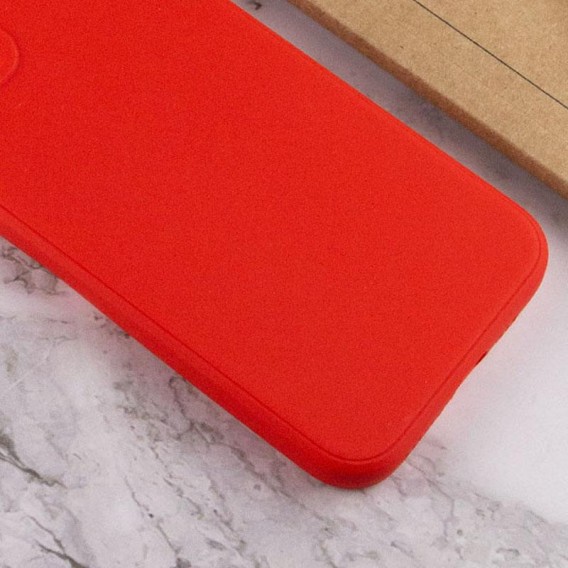 Силіконовий чохол Candy Full Camera для Apple iPhone 12 Pro Max (6.7") Червоний / Red Силіконовий чохол Candy Full Camera для Apple iPhone 12 Pro Max (6.7") Червоний / Red