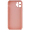 Силіконовий чохол Candy Full Camera для Apple iPhone 12 Pro Max (6.7") Рожевий / Pink Sand